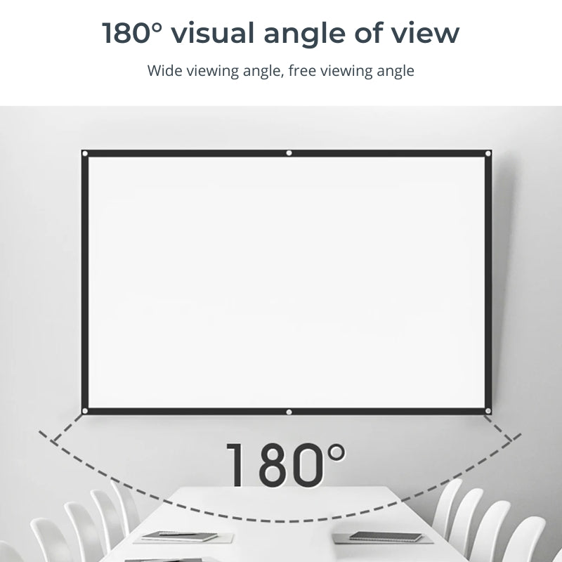 Vision Beam™ Portable Projection Screen