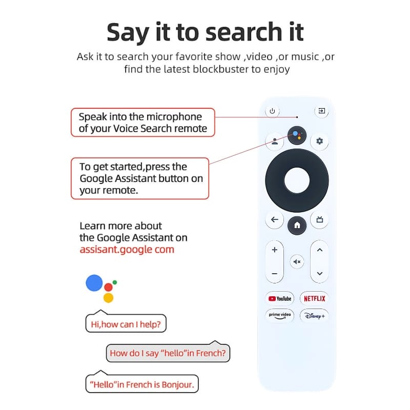 Vision Beam™ 4K TV Stick Pro - Google TV